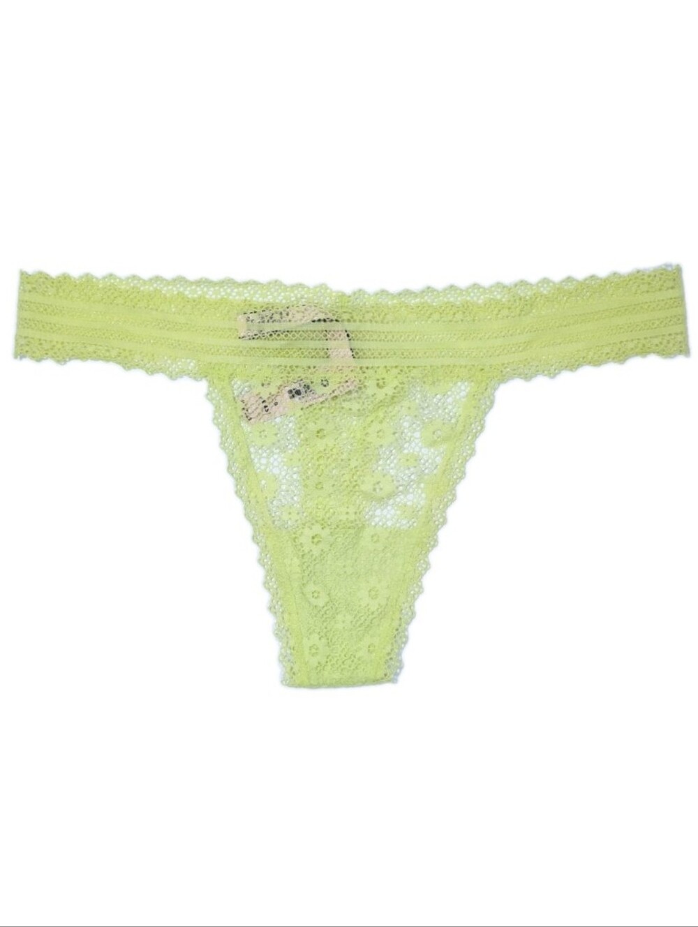 Victoria's Secret Lace Thong Large Women Sheer Panty 2017 rare VS Underwear